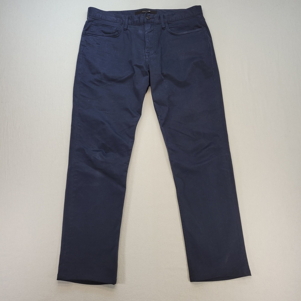Joe's Jeans Classic Pants Mens 34x30 Navy‎ Blue Straight Leg Chino